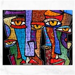 Art Painting Pop Design Stars Jigsaw Puzzle (Rectangular)