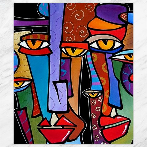 Art Painting Pop Design Stars Canvas 8  x 10  from ArtsNow.com 8.15 x9.66  Canvas - 1