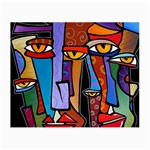 Art Painting Pop Design Stars Small Glasses Cloth (2 Sides)