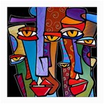 Art Painting Pop Design Stars Medium Glasses Cloth
