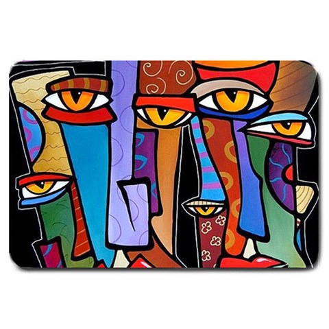 Art Painting Pop Design Stars Large Doormat from ArtsNow.com 30 x20  Door Mat