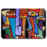 Art Painting Pop Design Stars Large Doormat