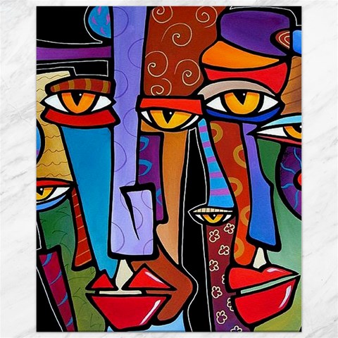 Art Painting Pop Design Stars Canvas 11  x 14  from ArtsNow.com 10.95 x13.48  Canvas - 1