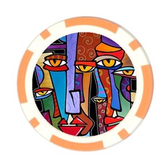 Art Painting Pop Design Stars Poker Chip Card Guard from ArtsNow.com Front