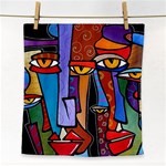 Art Painting Pop Design Stars Face Towel