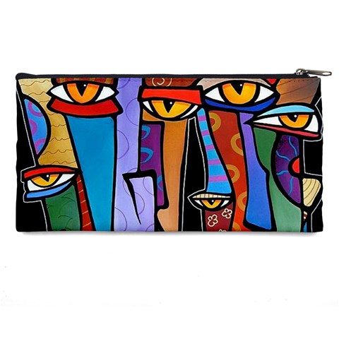 Art Painting Pop Design Stars Pencil Case from ArtsNow.com Back