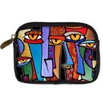 Art Painting Pop Design Stars Digital Camera Leather Case