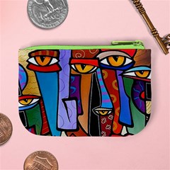 Art Painting Pop Design Stars Mini Coin Purse from ArtsNow.com Back