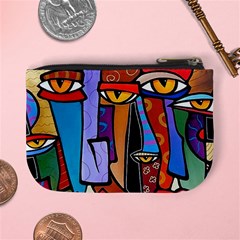 Art Painting Pop Design Stars Mini Coin Purse from ArtsNow.com Back