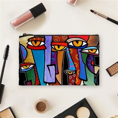 Art Painting Pop Design Stars Cosmetic Bag (Medium) from ArtsNow.com Front
