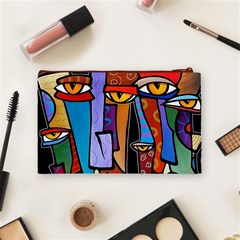 Art Painting Pop Design Stars Cosmetic Bag (Medium) from ArtsNow.com Back