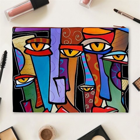 Art Painting Pop Design Stars Cosmetic Bag (XL) from ArtsNow.com Back
