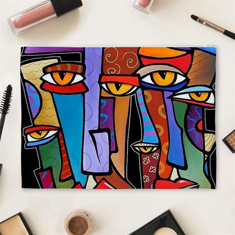 Art Painting Pop Design Stars Cosmetic Bag (XL) from ArtsNow.com Back