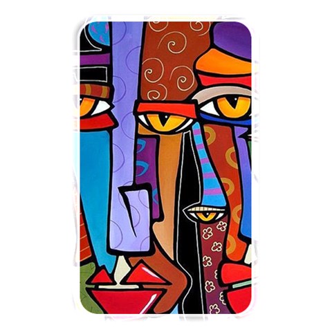 Art Painting Pop Design Stars Memory Card Reader (Rectangular) from ArtsNow.com Front