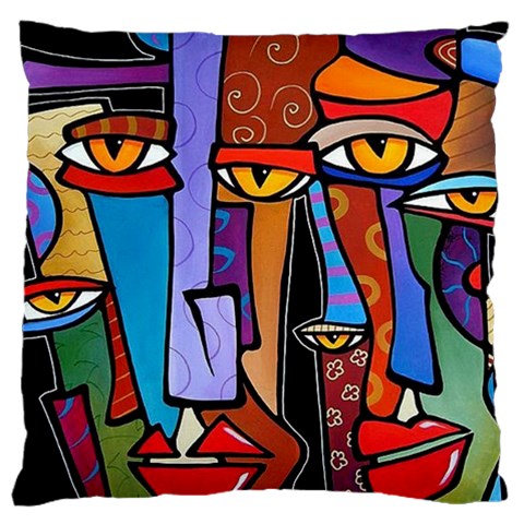 Art Painting Pop Design Stars Large Cushion Case (One Side) from ArtsNow.com Front