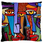 Art Painting Pop Design Stars Large Cushion Case (One Side)