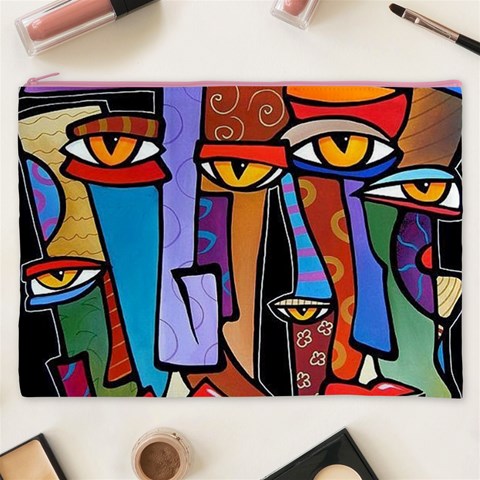 Art Painting Pop Design Stars Cosmetic Bag (XXXL) from ArtsNow.com Front