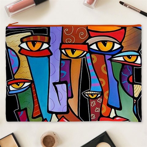 Art Painting Pop Design Stars Cosmetic Bag (XXXL) from ArtsNow.com Front