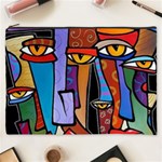 Art Painting Pop Design Stars Cosmetic Bag (XXXL)