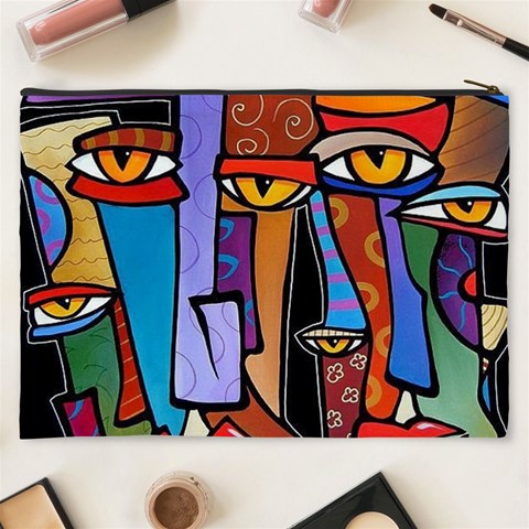 Art Painting Pop Design Stars Cosmetic Bag (XXXL) from ArtsNow.com Back