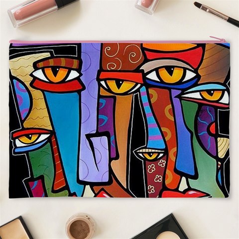Art Painting Pop Design Stars Cosmetic Bag (XXXL) from ArtsNow.com Back