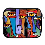 Art Painting Pop Design Stars Apple iPad 2/3/4 Zipper Case