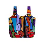 Art Painting Pop Design Stars Full Print Recycle Bag (S)