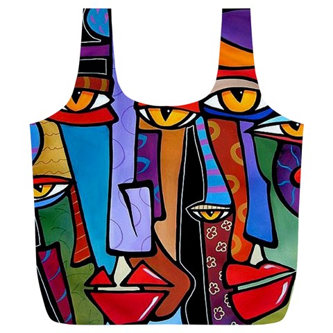 Art Painting Pop Design Stars Full Print Recycle Bag (XL) from ArtsNow.com Front