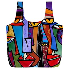 Art Painting Pop Design Stars Full Print Recycle Bag (XL) from ArtsNow.com Back