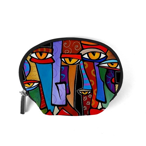 Art Painting Pop Design Stars Accessory Pouch (Small) from ArtsNow.com Back