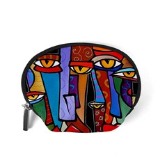 Art Painting Pop Design Stars Accessory Pouch (Small) from ArtsNow.com Back