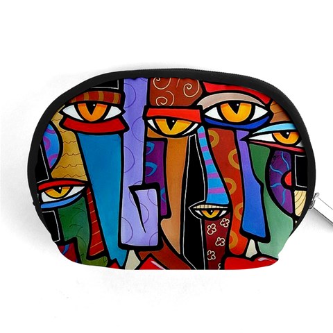 Art Painting Pop Design Stars Accessory Pouch (Medium) from ArtsNow.com Front