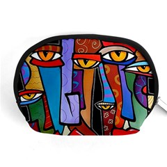 Art Painting Pop Design Stars Accessory Pouch (Medium) from ArtsNow.com Front