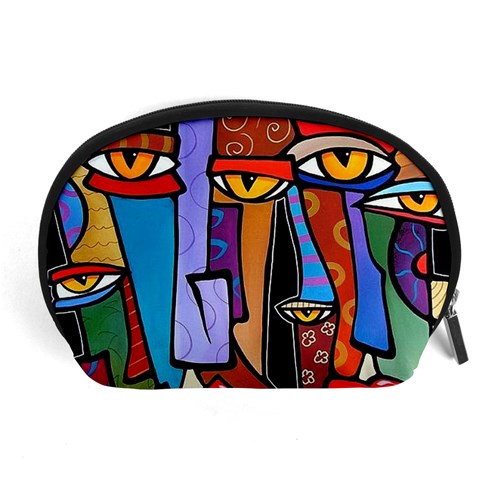 Art Painting Pop Design Stars Accessory Pouch (Large) from ArtsNow.com Front
