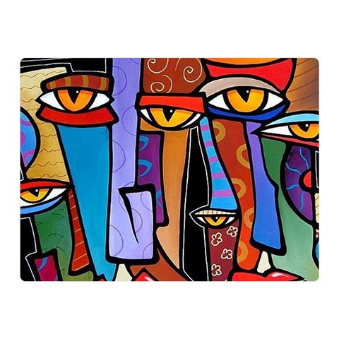 Art Painting Pop Design Stars Double Sided Flano Blanket (Mini) from ArtsNow.com 35 x27  Blanket Front