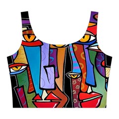 Art Painting Pop Design Stars Midi Sleeveless Dress from ArtsNow.com Top Back