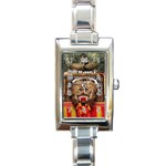 Barongan Reok Rectangle Italian Charm Watch