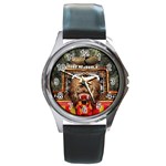 Barongan Reok Round Metal Watch