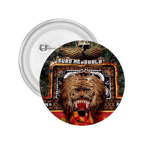 Barongan Reok 2.25  Button from ArtsNow.com Front