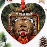 Barongan Reok Ornament (Heart)
