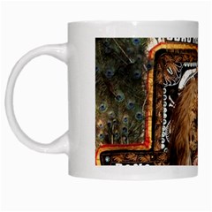 Barongan Reok White Mug from ArtsNow.com Left