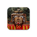 Barongan Reok Rubber Square Coaster (4 pack)