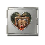 Barongan Reok Mega Link Heart Italian Charm (18mm)