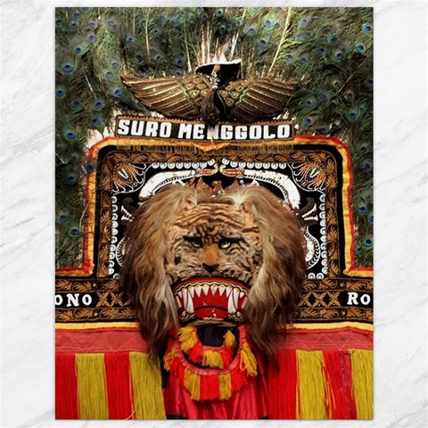 Barongan Reok Canvas 12  x 16  from ArtsNow.com 11.86 x15.41  Canvas - 1