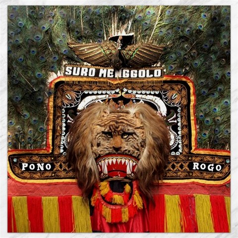 Barongan Reok Canvas 16  x 16  from ArtsNow.com 15.2 x15.41  Canvas - 1