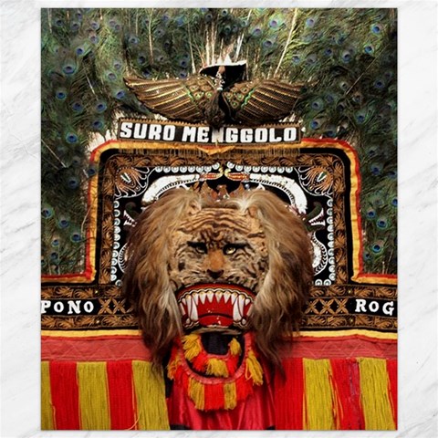 Barongan Reok Canvas 20  x 24  from ArtsNow.com 19.57 x23.15  Canvas - 1