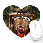 Barongan Reok Heart Mousepad