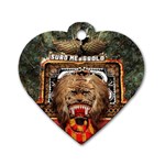Barongan Reok Dog Tag Heart (Two Sides)