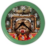 Barongan Reok Color Wall Clock