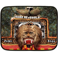 Barongan Reok Double Sided Fleece Blanket (Mini) from ArtsNow.com 35 x27  Blanket Back